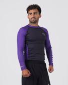 KINGZ Ranked Performance V2 L/S Rashguard-purple